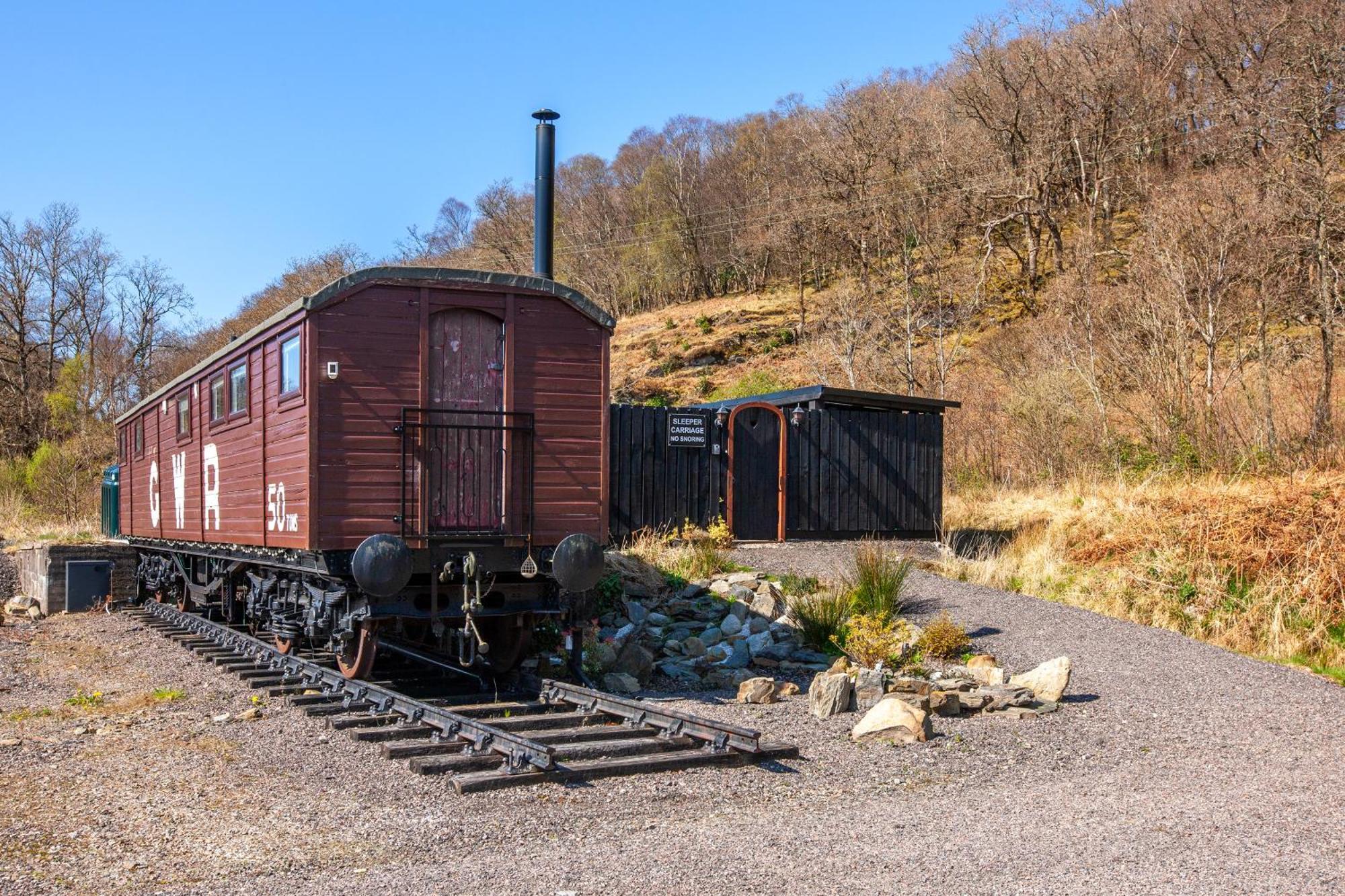 Appin Holiday Homes -Caravans, Lodges, Shepherds Hut And Train Carriage Stays Exterior foto